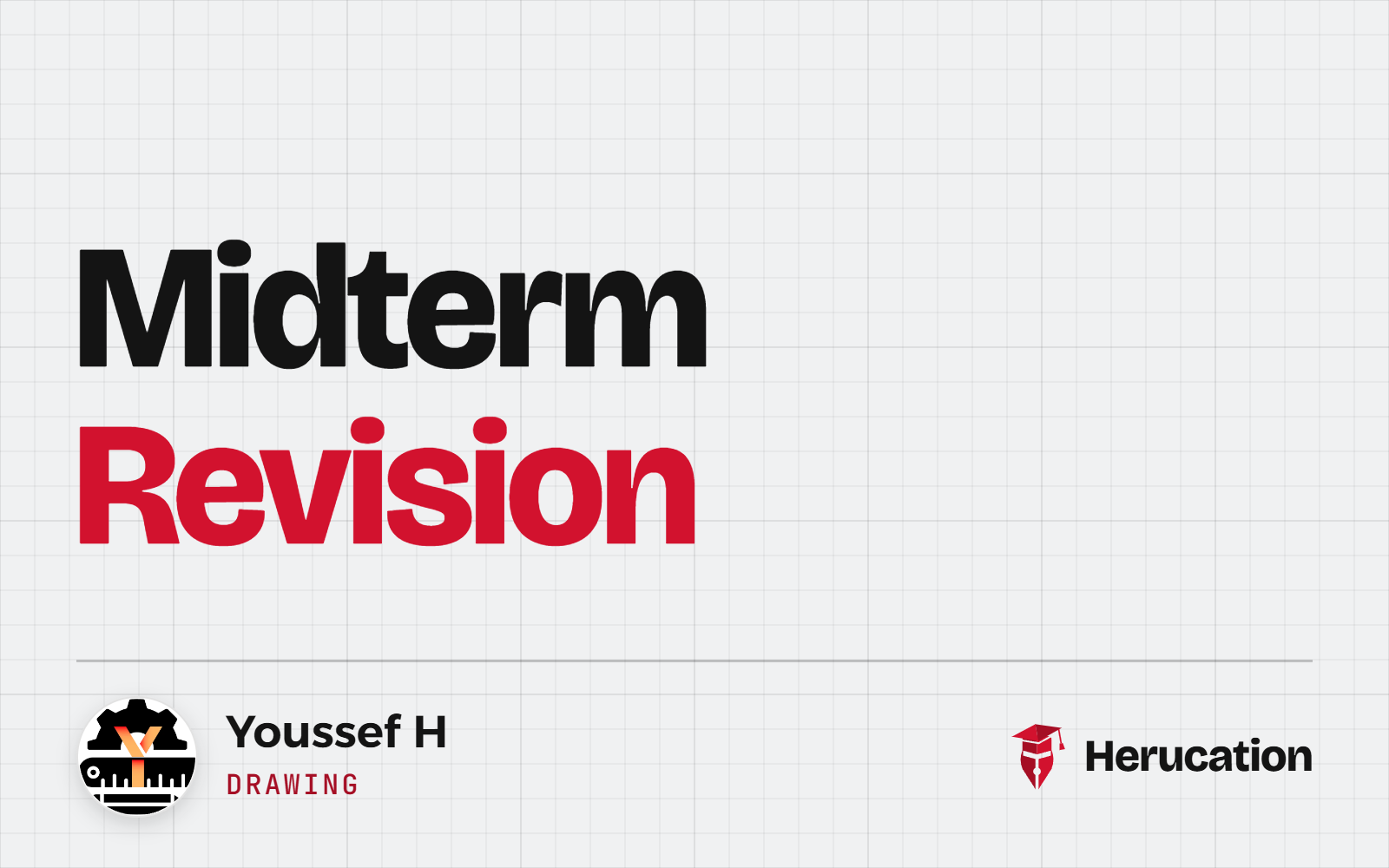 Midterm Revision – Engineering Drawing
